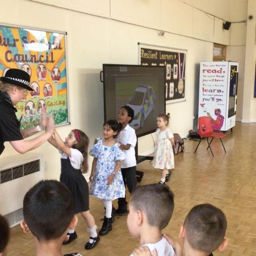 Week 4 - 25.06.24 - Visit from PC Barlow